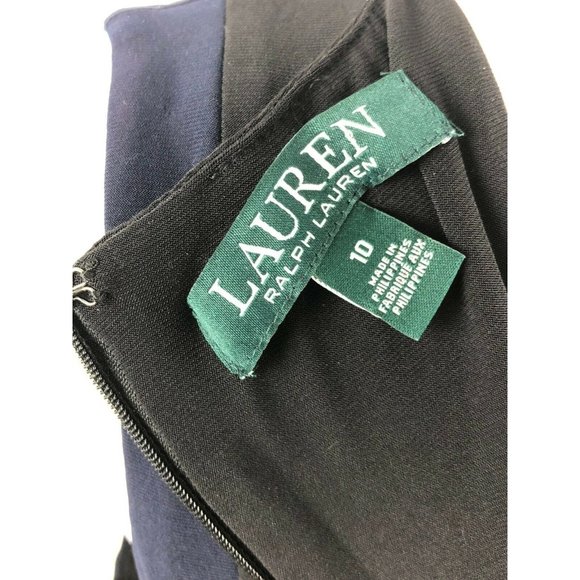 *New LAUREN Ralph Lauren Mid Weight Matte Jersey Murila Sleeveless Dress 10 $108 - Picture 7 of 10